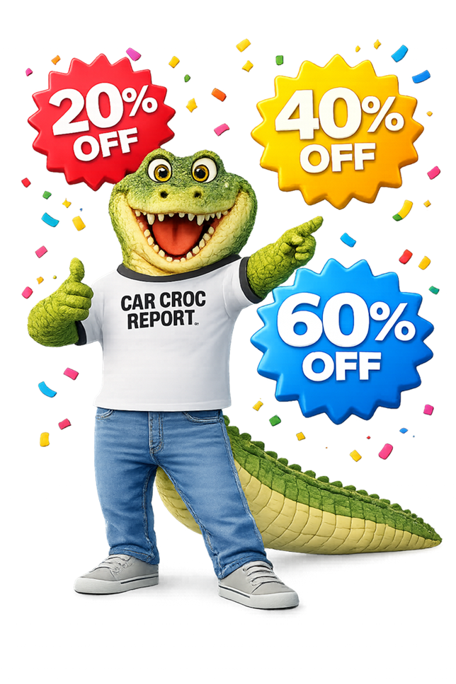 CarCroc ( CarFax or AutoCheck ) auto car reports CarFax Windows Stickers AutoCheck